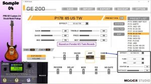 NUX MG-300 & Mooer GE200 - Comparing Like Amp Models