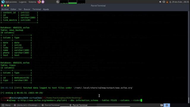 TUTORIAL inyecciones SQL MEDIO-AVANZADO + como encontrar paginas con error SQL