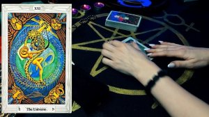 ВСЕЛЕННАЯ | Таро Тота | Алистер Кроули | Обучение Таро Тота | Старшие арканы #таро #магия #кроули