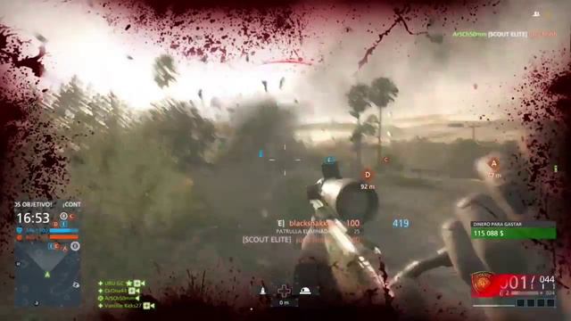 Battlefield hardline sniping gameplay montage with Scout Elite xbox one by ArSCh50mm смотреть онлайн