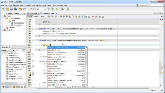 #11 Java SQLite - Java PopupMenu смотреть онлайн