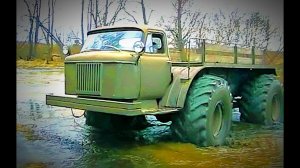 ГИГАНТСКИЙ вездеход САМОДЕЛКА Вездеход с двигателем от трактора, сделанный своими руками