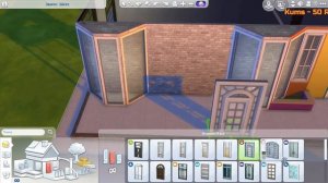 THE SIMS 4 Строительство - торговая улица