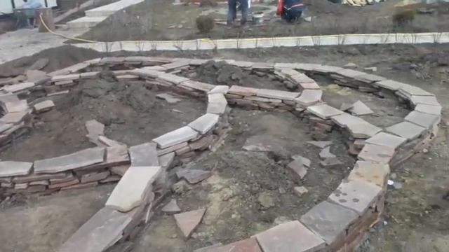 Ландшафтные работы.Устройство розария на участке, часть 2 смотреть онлайн