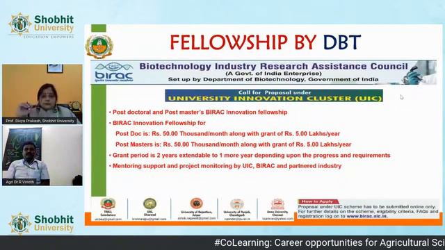 #CoLearning: Career opportunities for  Agricultural Science students