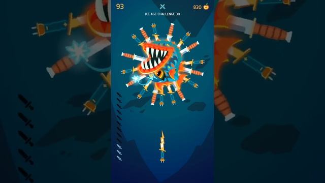 Sea Devil (Морской чёрт) - Ice Age Challenge (30) | Knife Hit смотреть онлайн