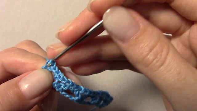 Узор мелкая сеточка крючком