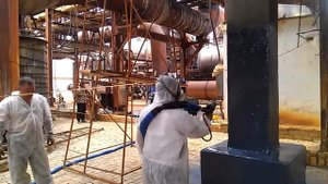 Видео 4 нанесение эластомера, в качестве хим защиты от агрессивных сред