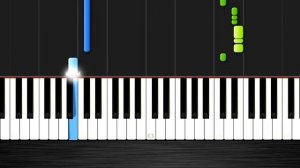Linkin Park - CASTLE OF GLASS - EASY Piano Tutorial by PlutaX - Synthesia