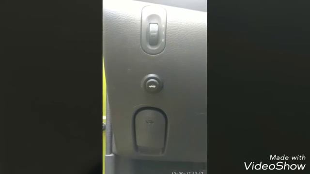 Дэу Матиз Открытие багажника кнопкой из салона