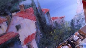 Средиземноморский мотив Мастер класс Художник Игорь Сахаров