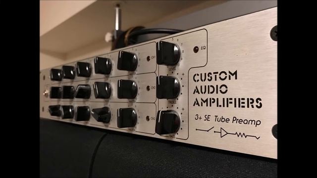Custom Audio Amplifiers 3+ SE Tube Preamp Direct - Gibson Les Paul R9 смотреть онлайн