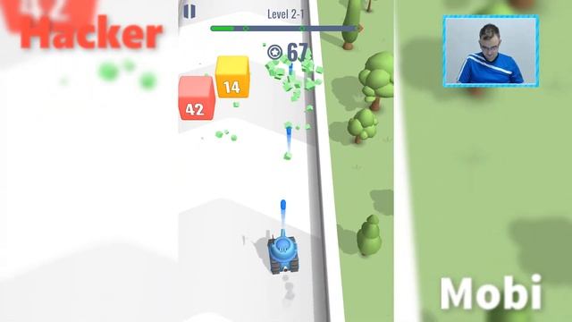 NOOB vs PRO vs HACKER vs GOD Tank Hero 3D смотреть онлайн