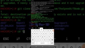 SMS and CALL bomber via termux terminal Emulator For Android powerfull.