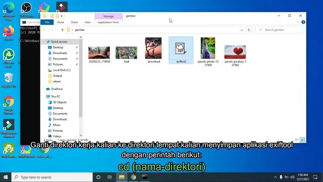Cara Hapus Metadata pada File, Gambar atau Video dengan Exiftool смотреть онлайн
