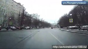 Косинский маршрут ГИБДД. Развороты 2