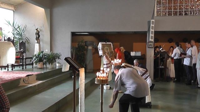 Православная литургия 5_10_2013 San'Sebastian parte1 смотреть онлайн