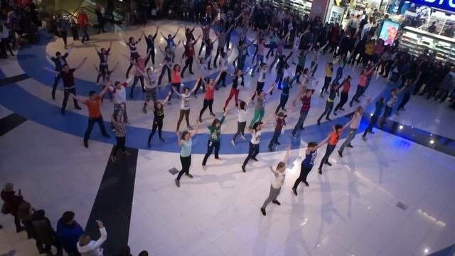 Flashmob Russia Moscow Backstreet Boys 