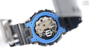Как заменить батарейку в часах Casio G-Shock GA-100 change replacement battery
