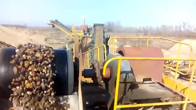 Конусная дробилка. Работа конусной дробилки