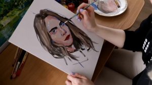 КАК НАПИСАТЬ ПОРТРЕТ ГУАШЬЮ