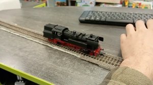 Паровоз с дымом и звуком.  Piko BR 83.10  1/87 обзор