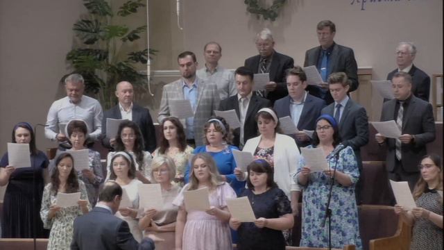 Господи милость Твоя до небес - хоровое пение смотреть онлайн