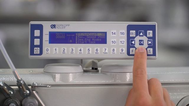 Service Video - Dürkopp Adler Cl.867-M PREMIUM - Basic Settings Programming