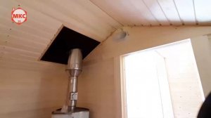 Баня "Кёльн" - не дорогая, мобильная баня, каркасная баня от производителя. Купить баню от 250 000