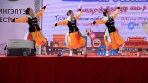 Монгольские танцы часть 7