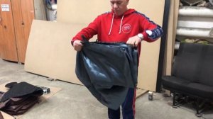 Распаковка ночных штор в Газель