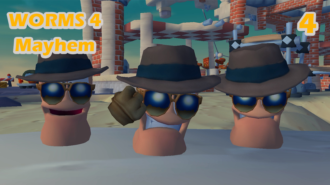 Worms 4 Mayhem – Смазанный финал, но я исправлюсь. смотреть онлайн