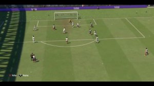FIFA 22 fazendo um golaço de bike