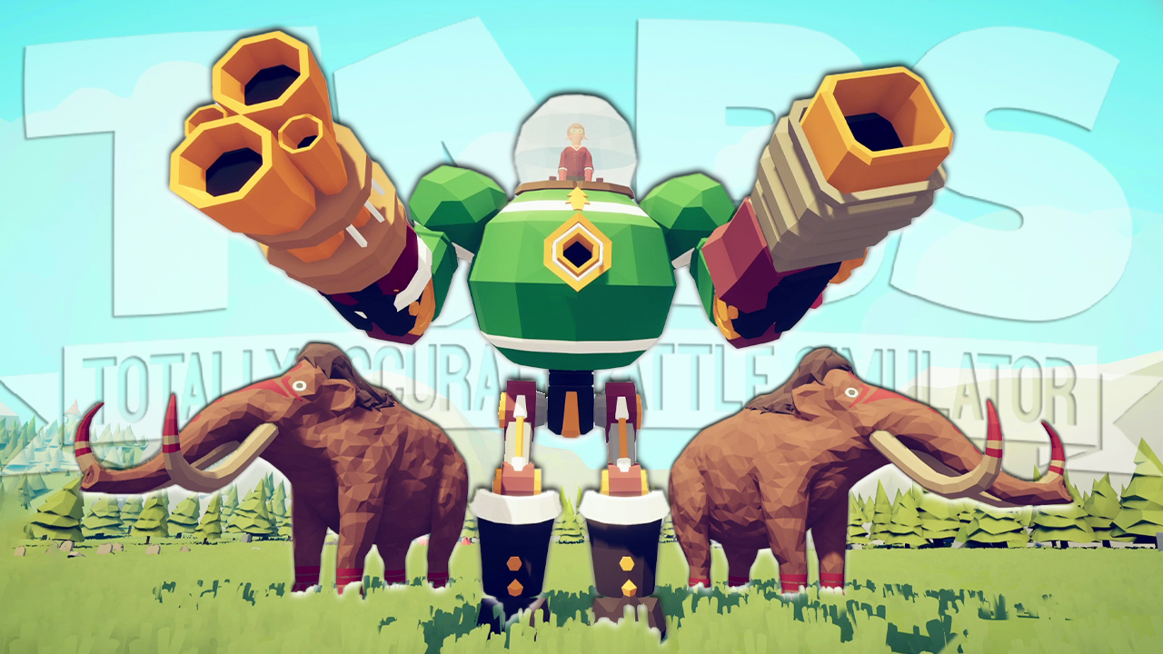РОБОТЫ ПРОТИВ МАМОНТОВ ► Totally Accurate Battle Simulator (TABS) ТАБС