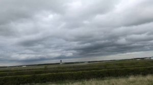 WET AND RAINY: Live plane spotting from Newcastle airport