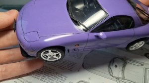 Mazda rx-7/Первая сборная модель авто 1:24