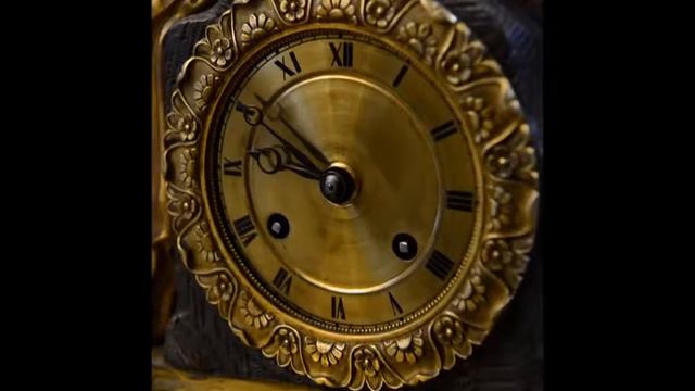 Francuski zegar kominkowy z ok. 1800-1850 смотреть онлайн