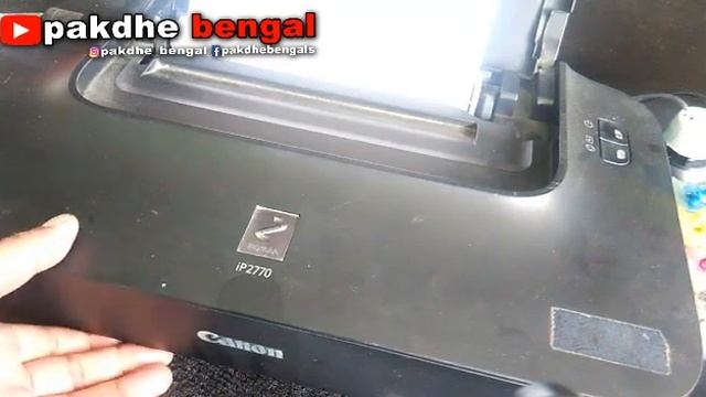 Printer Canon IP2770 Buat Print Error 5100 Blink Bergantian, canon ip2770 buat print langsung error