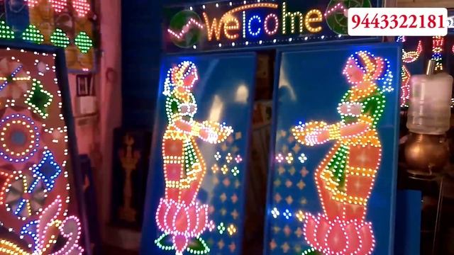 Cheapest LED Decoration Light for Temple&Function | Thangam Moving Lights Salem | Dreamer Paul Vlog смотреть онлайн