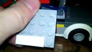 Обзор моей самоделки машины ДеЛориан из лего.Назад в будущее.