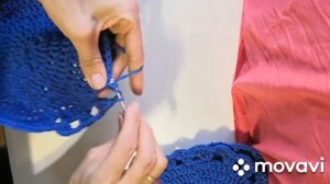 Мастер класс:"Салфетка из хлопкового шнура."