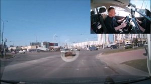 Поворот на дополнительную секцию светофора