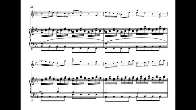 Vivaldi - Winter,  2nd Mov (piano accompaniment) смотреть онлайн