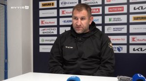 Tisková konference: Rytíři Kladno - BK Mladá Boleslav: Pavel Skrbek a Václav Pletka
