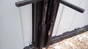 Распашные ворота 2ч