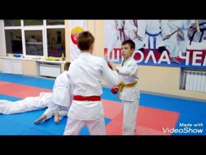 Тренировка по практическому применению айкидо: икке (ура) от двойки