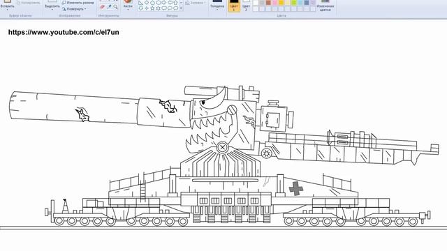 Как Нарисовать Танк Адская Дора из Мультики Про Танки смотреть онлайн
