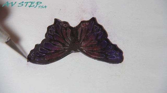 КУЛОН БАБОЧКА : ПОЛИМЕРНАЯ ГЛИНА И МИКА-ПУДРЫ : МАСТЕР-КЛАСС : POLYMER CLAY PENDANT BUTTERFLY смотреть онлайн