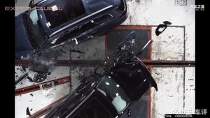 Краш-тест кроссоверов Exeed VX: лобовое столкновение на суммарной скорости 128 км/ч