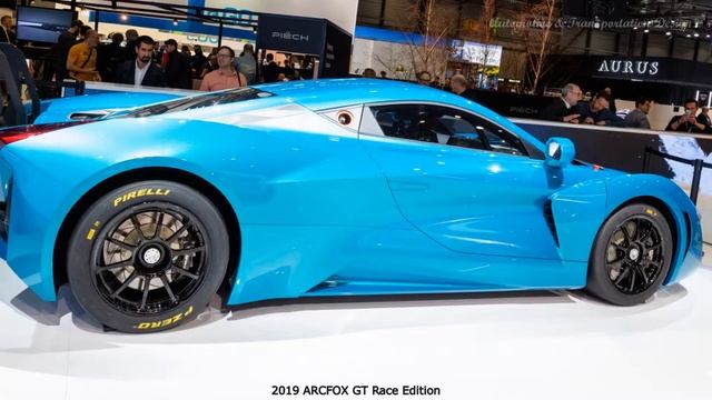 2019 ARCFOX GT Race Edition - Geneva Motor Show * A&T Design смотреть онлайн